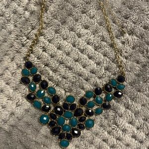 LOFT statement necklace and bracelet set